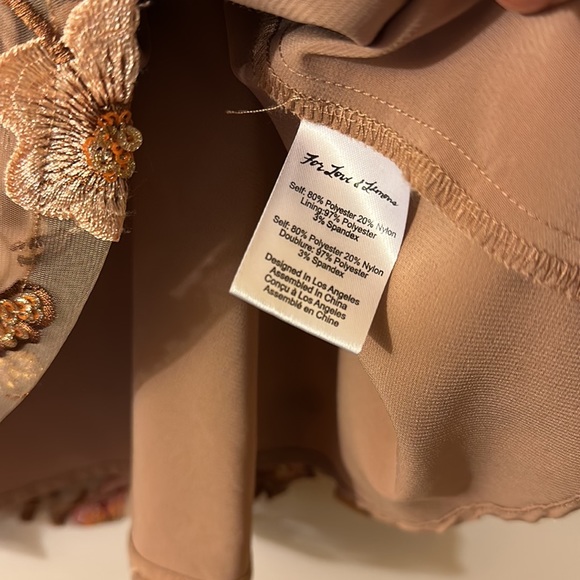 For Love & Lemons Botanic Butterflies Bustier Mini Dress - Picture 4 of 10